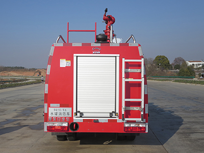 YZR5041GXFSG10/E6型水罐消防車(chē)